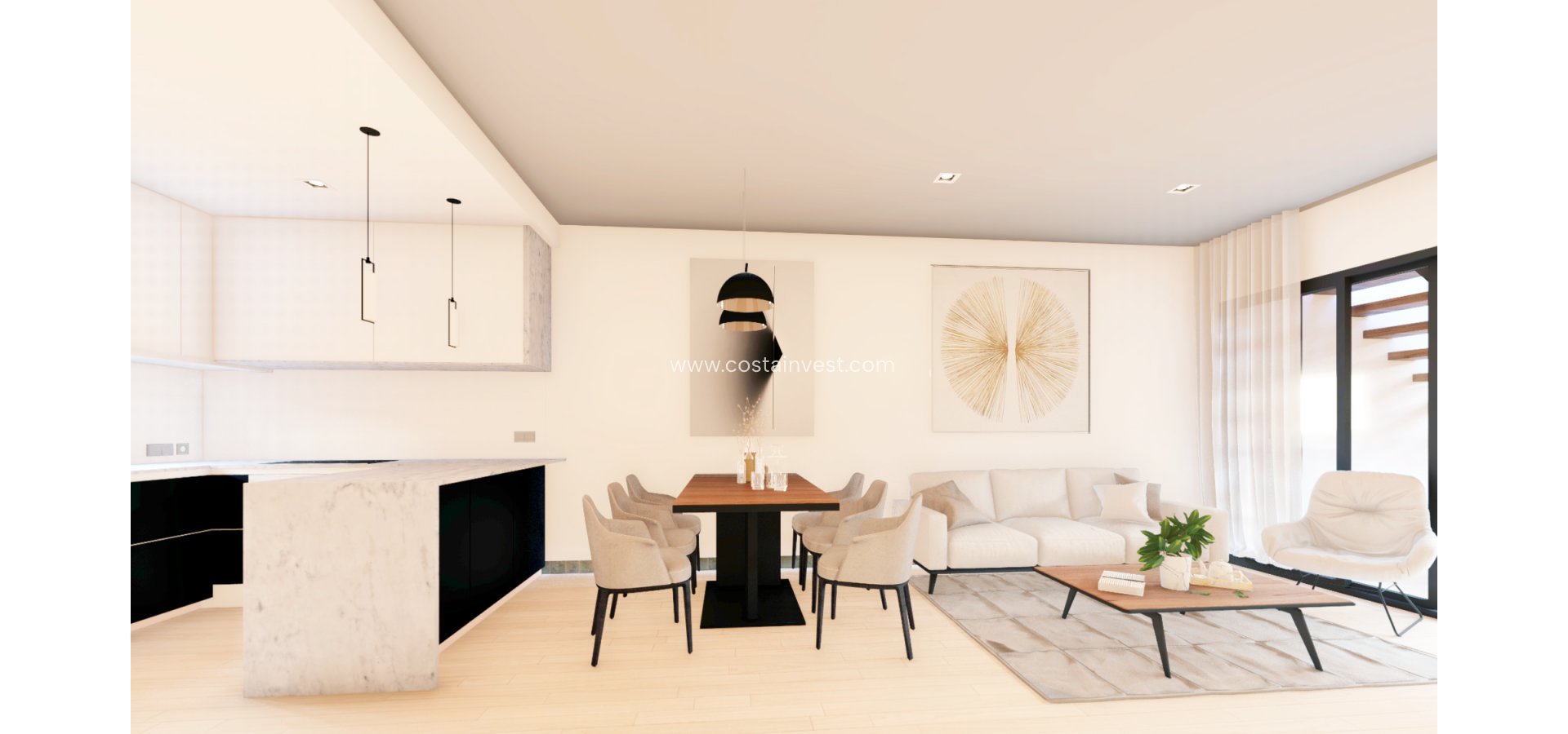 Nybyggnad - Lägenhet översta plan - Benidorm