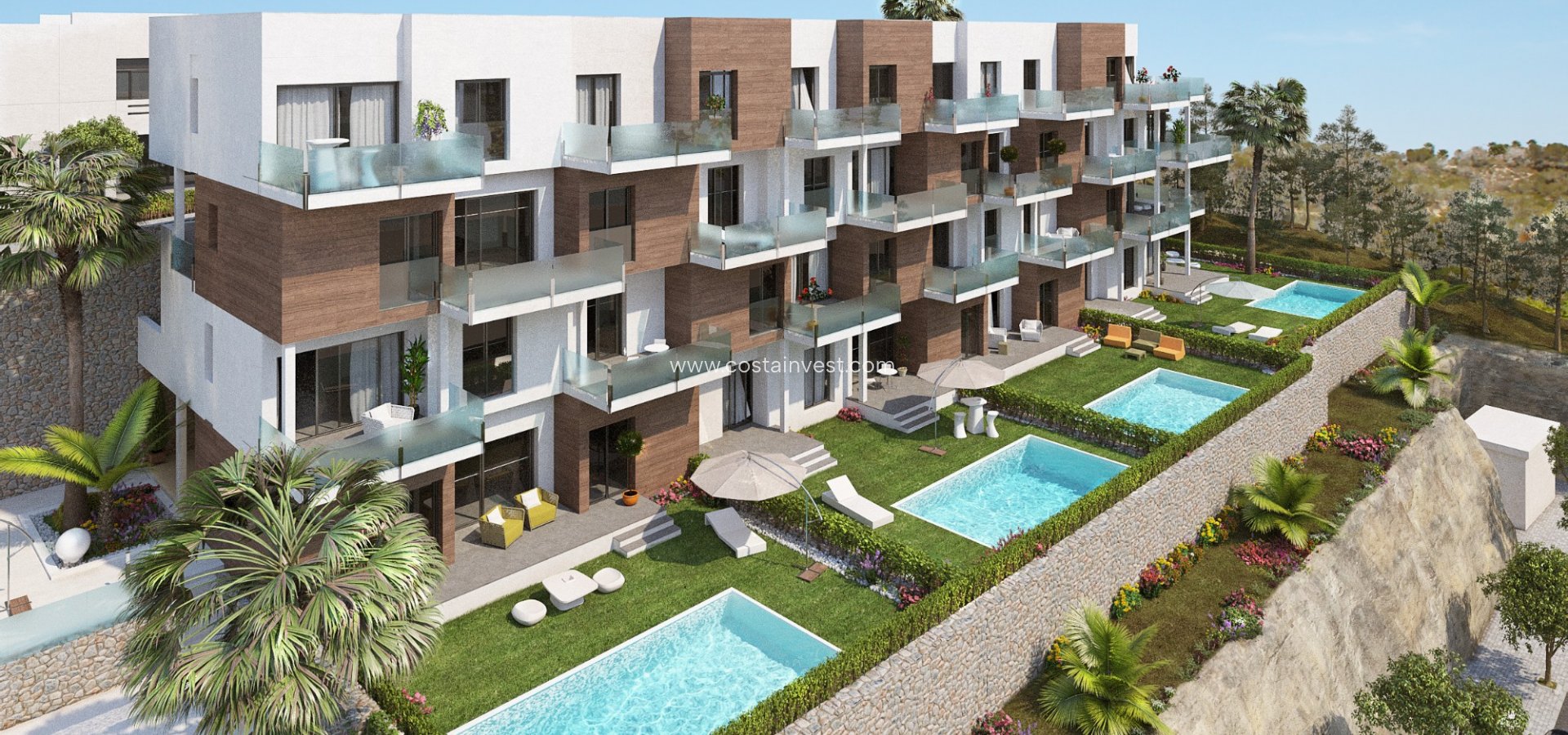 Nybyggnad - Lägenhet - Algorfa - La Finca Golf
