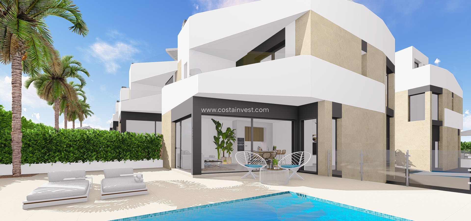 Nouvelle construction - Villa détachée - Orihuela Costa - La Florida