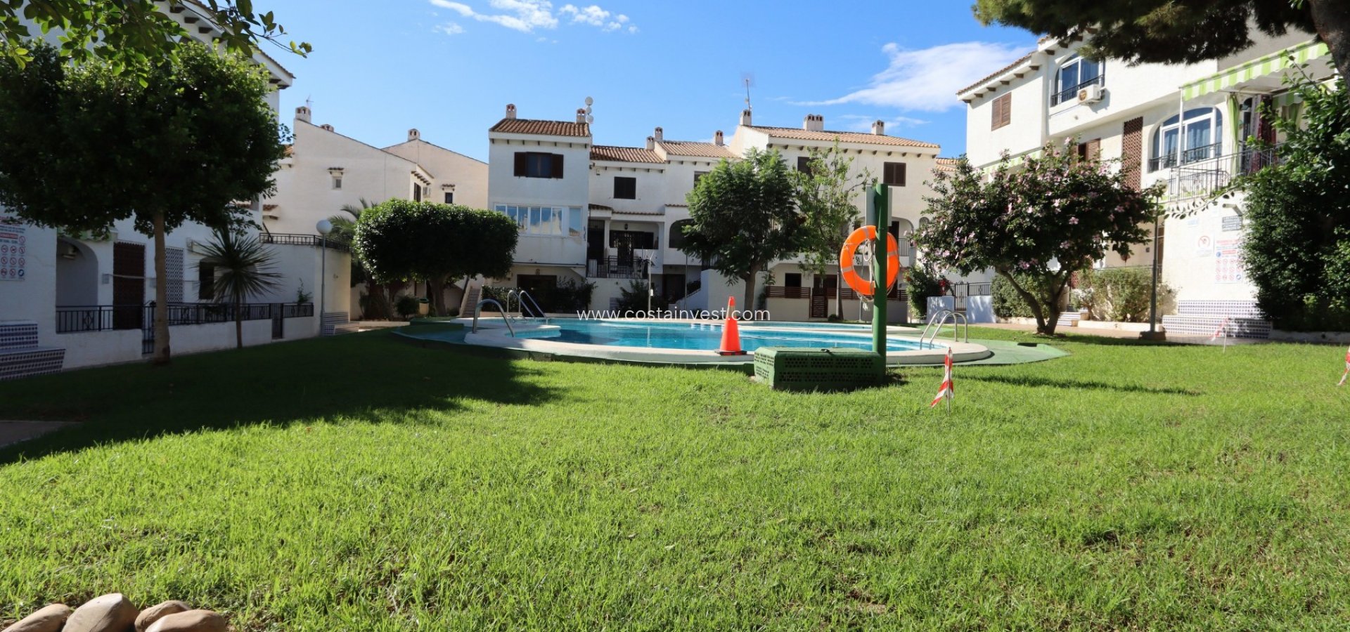 Korttidsuthyrning - Lägenhet översta plan - Orihuela Costa - Playa Flamenca