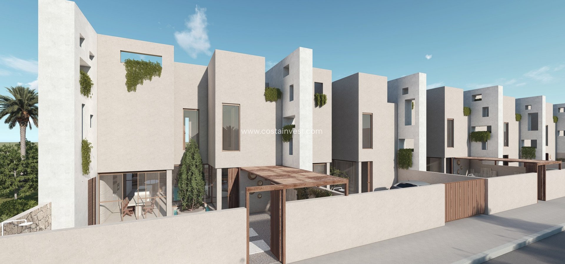 Construcția nouă - Casă semi independentă - Formentera del Segura