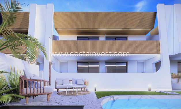 Construcția nouă - Apartament tip bungalow - San Pedro del Pinatar