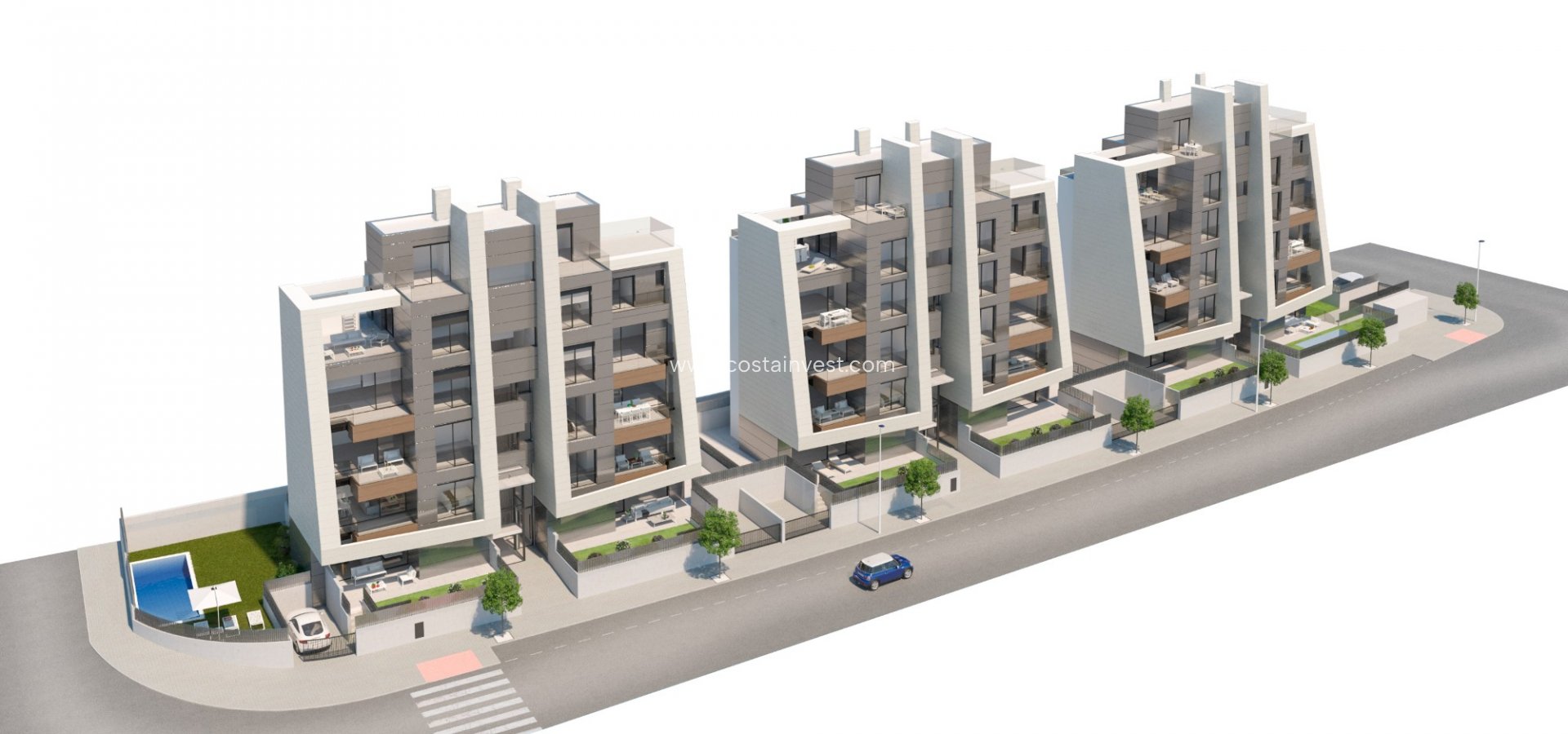 Construcția nouă - Appartement op de begane grond - Guardamar del Segura
