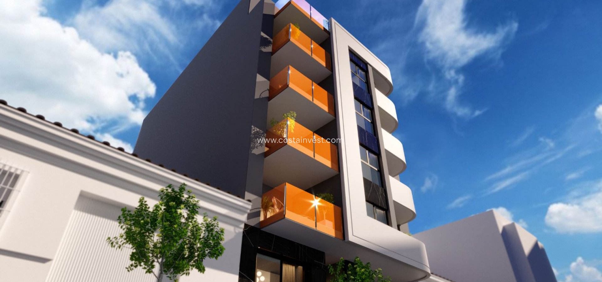 Nybyggnad - Lägenhet - Torrevieja - Playa del Cura