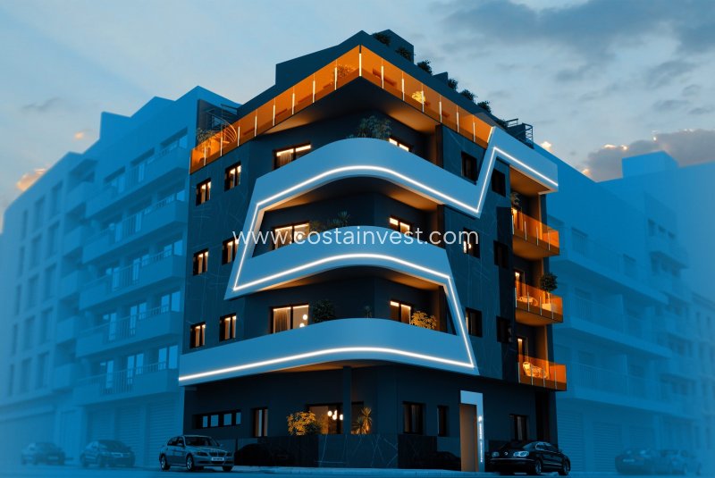 Lägenhet - Nybyggnad - Torrevieja - Centrum