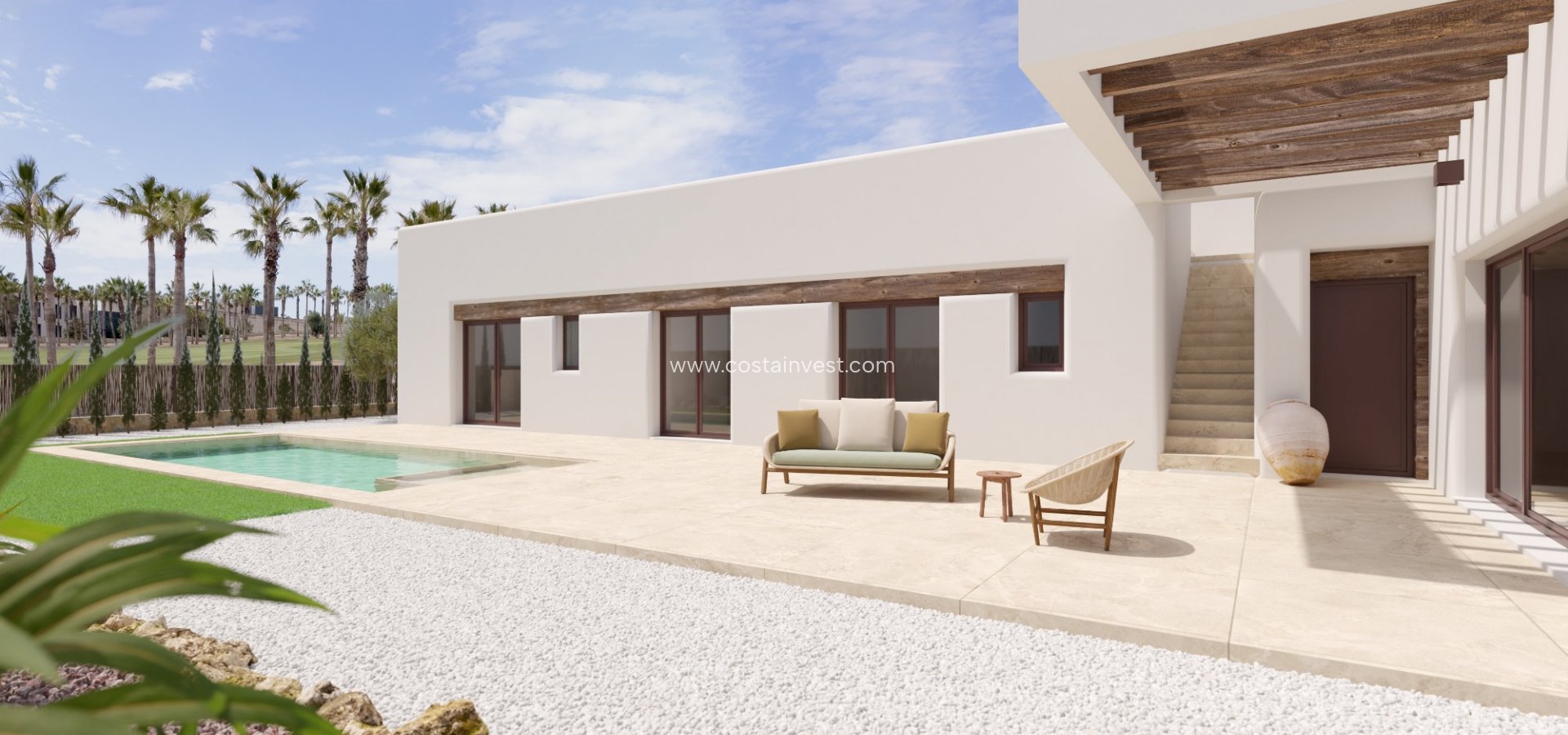 Nybyggnad - Fristående villa - Algorfa - La Finca Golf