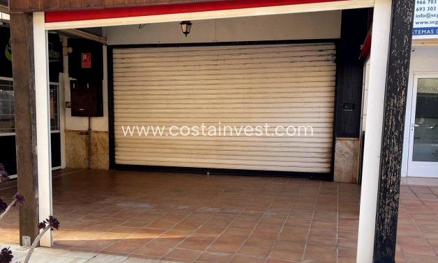 Wiederverkauf - Geschäftsräume - Torrevieja - Los Balcones