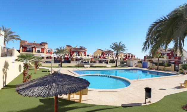 Pool View - Semi-detached Villa in Aguas Nuevas, Torrevieja - Costa Invest