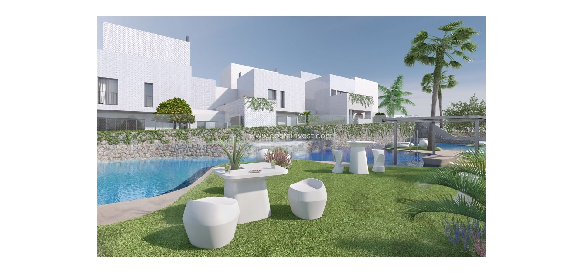 Construcția nouă - Apartament tip bungalow  - Orihuela Costa - Villamartín