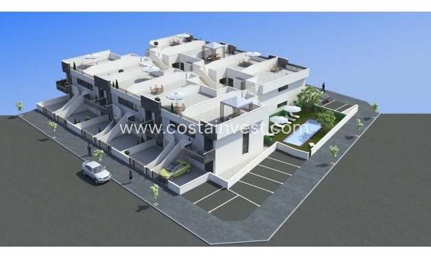 Construcția nouă - Apartament tip bungalow  - San Pedro del Pinatar