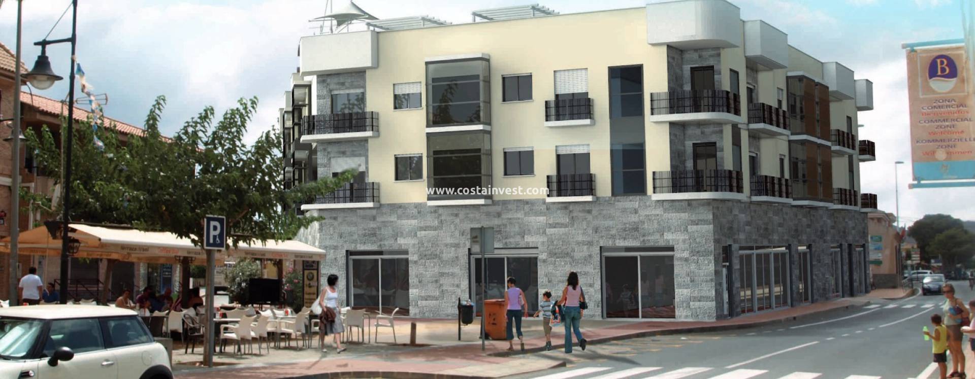 Nybyggnad - Lägenhet - Cartagena