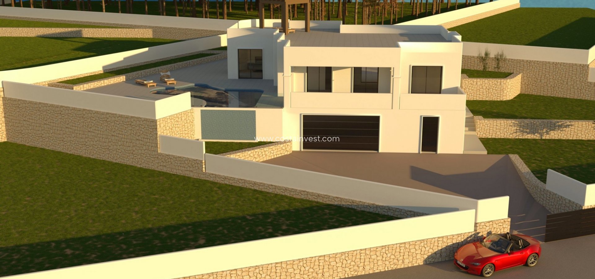 Nybyggnad - Fristående villa - Moraira