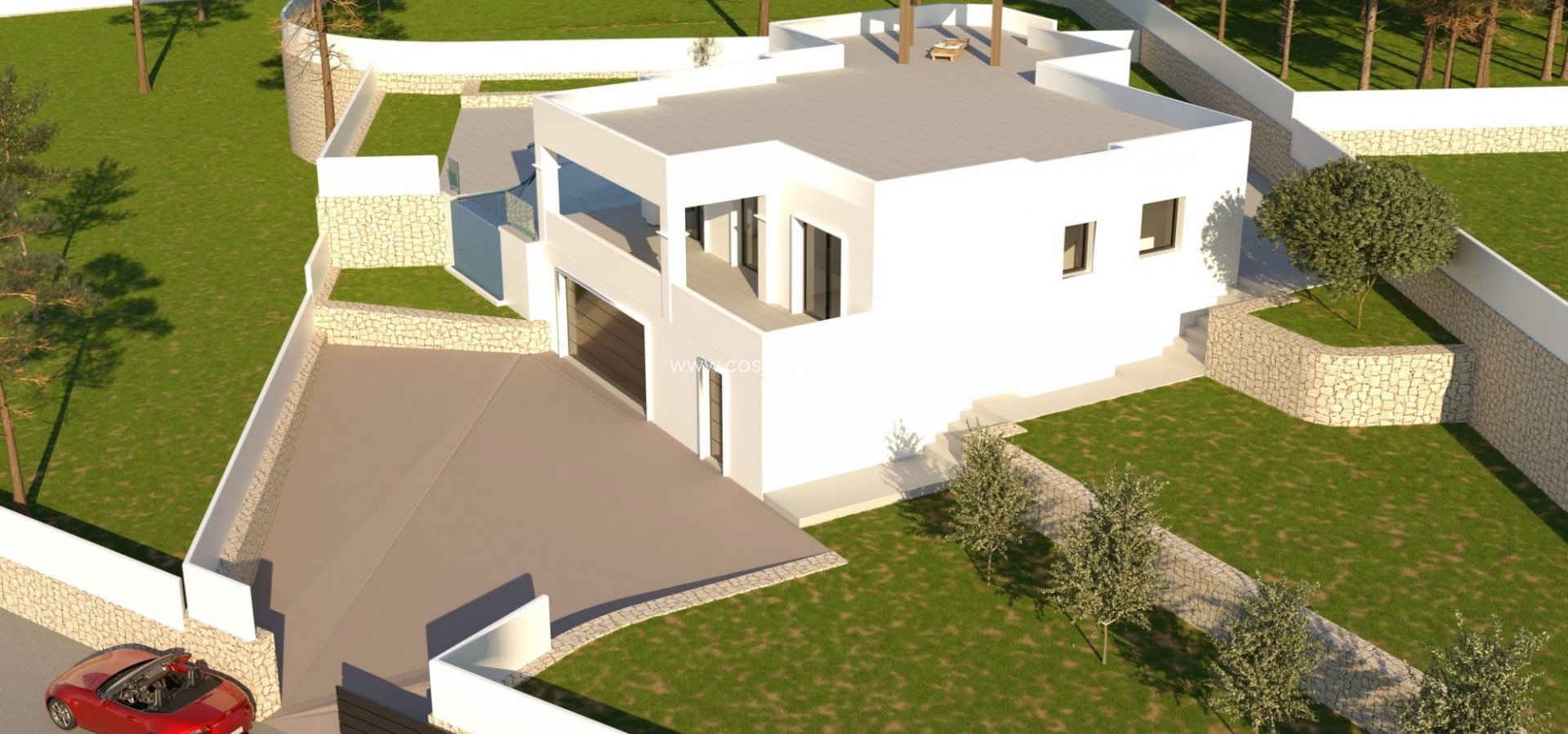 Nieuwbouw - Vrijstaande villa - Moraira