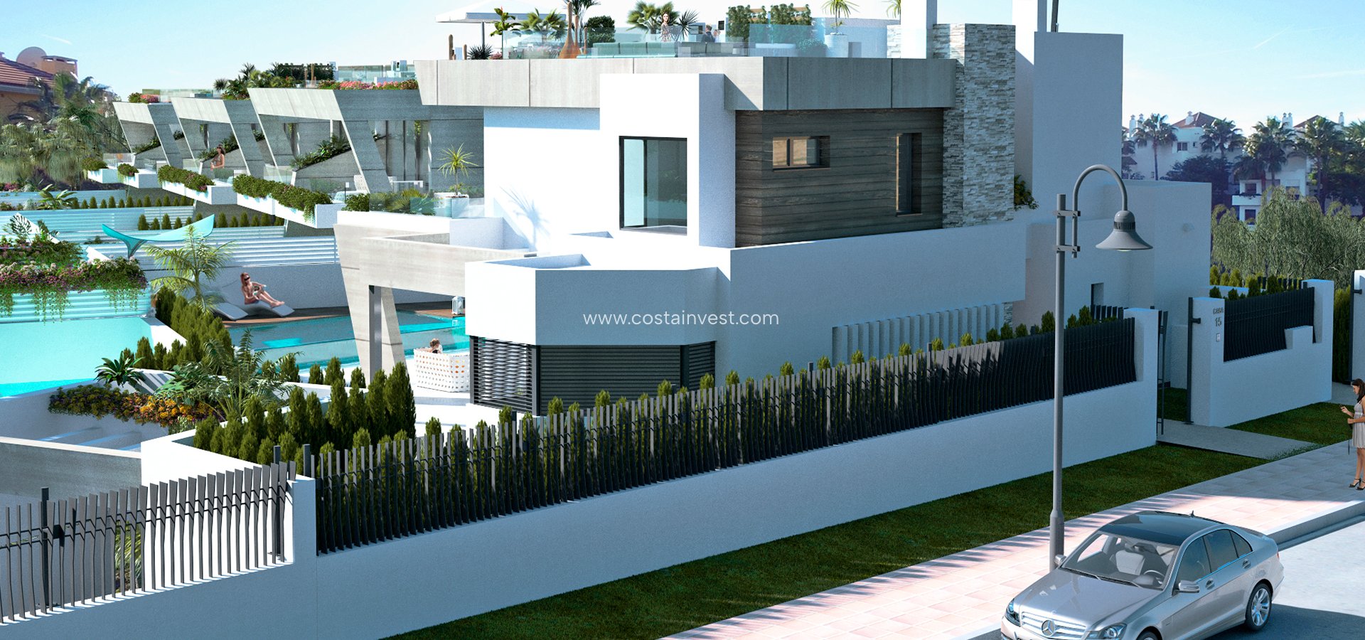 Nueva construcción  - Chalet pareado - Marbella 