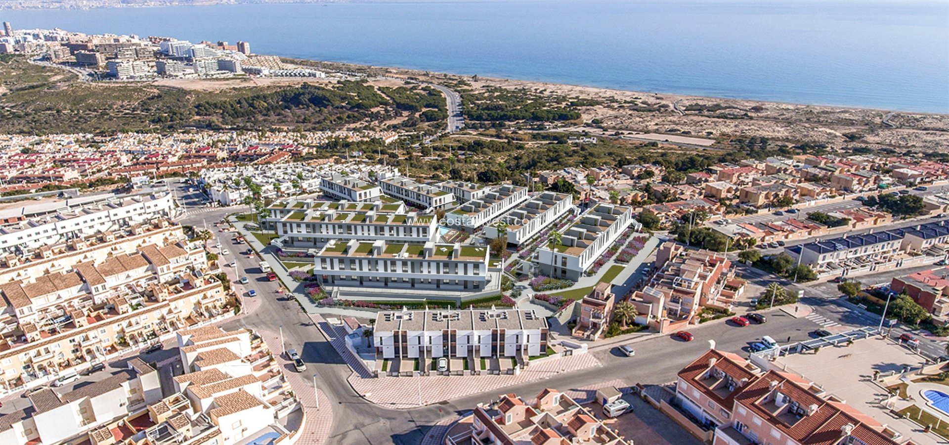 Nybyggnad - Lägenhet på bottenvåningen - Alicante - Gran Alacant