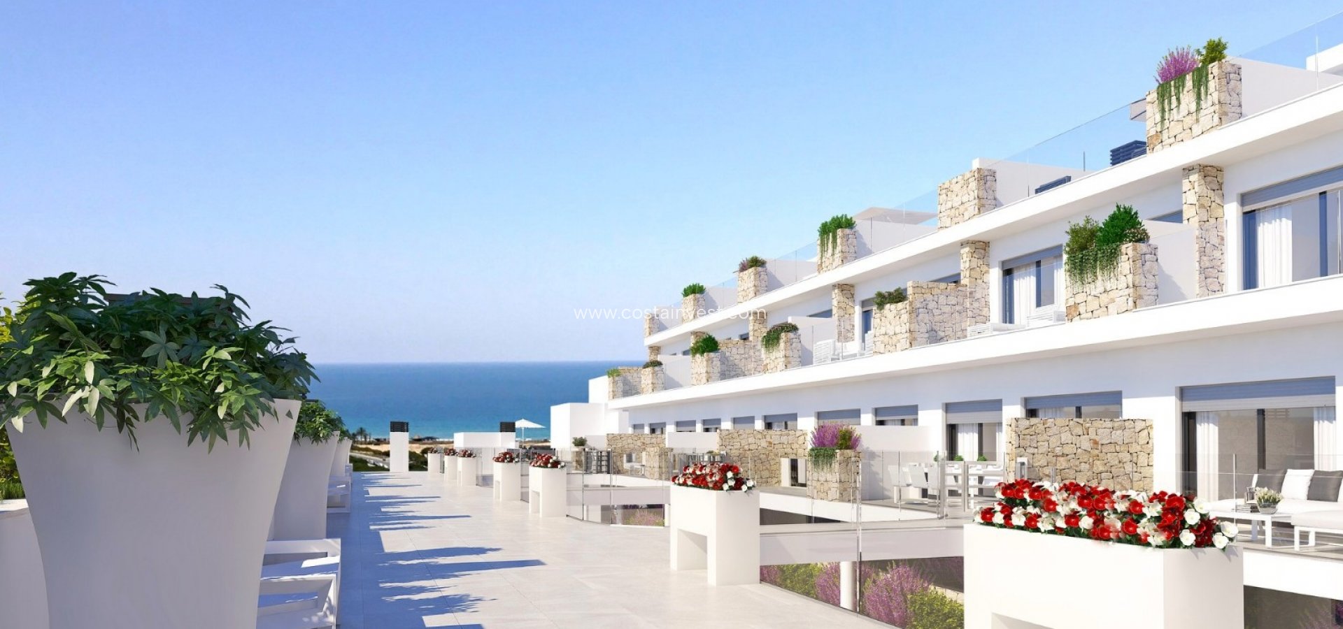 Nybyggnad - Lägenhet översta plan - Alicante - Gran Alacant
