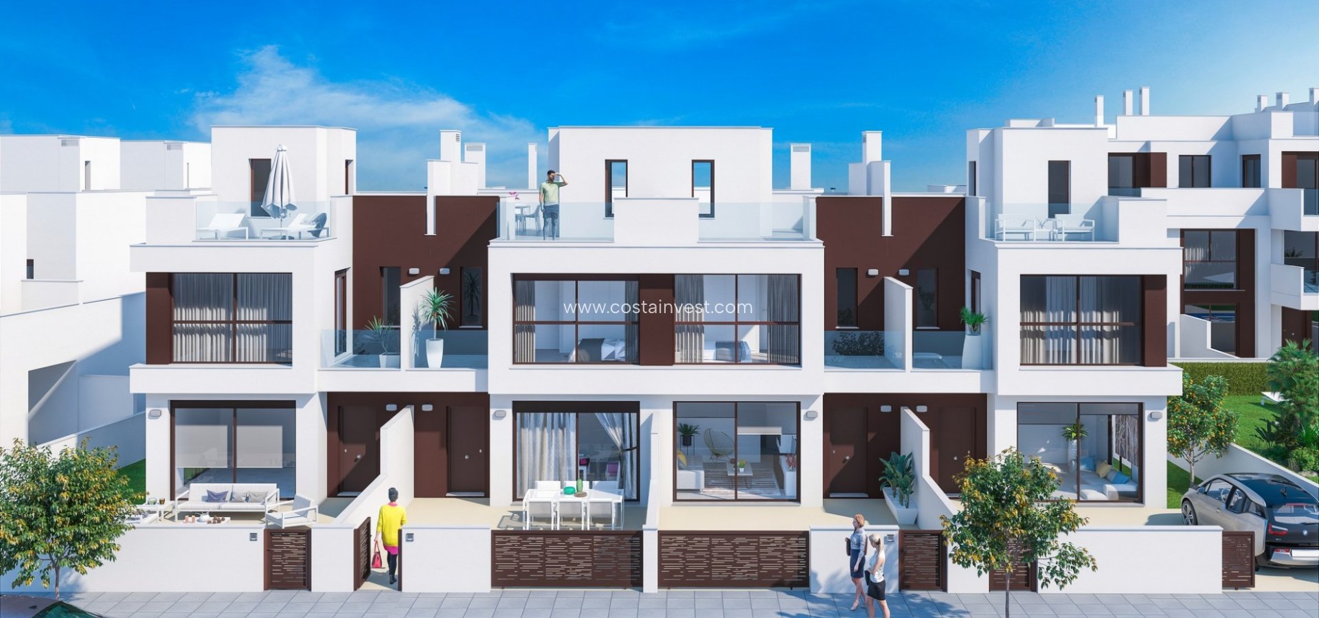 Construcția nouă - Apartament tip bungalow  - Torre de la Horadada