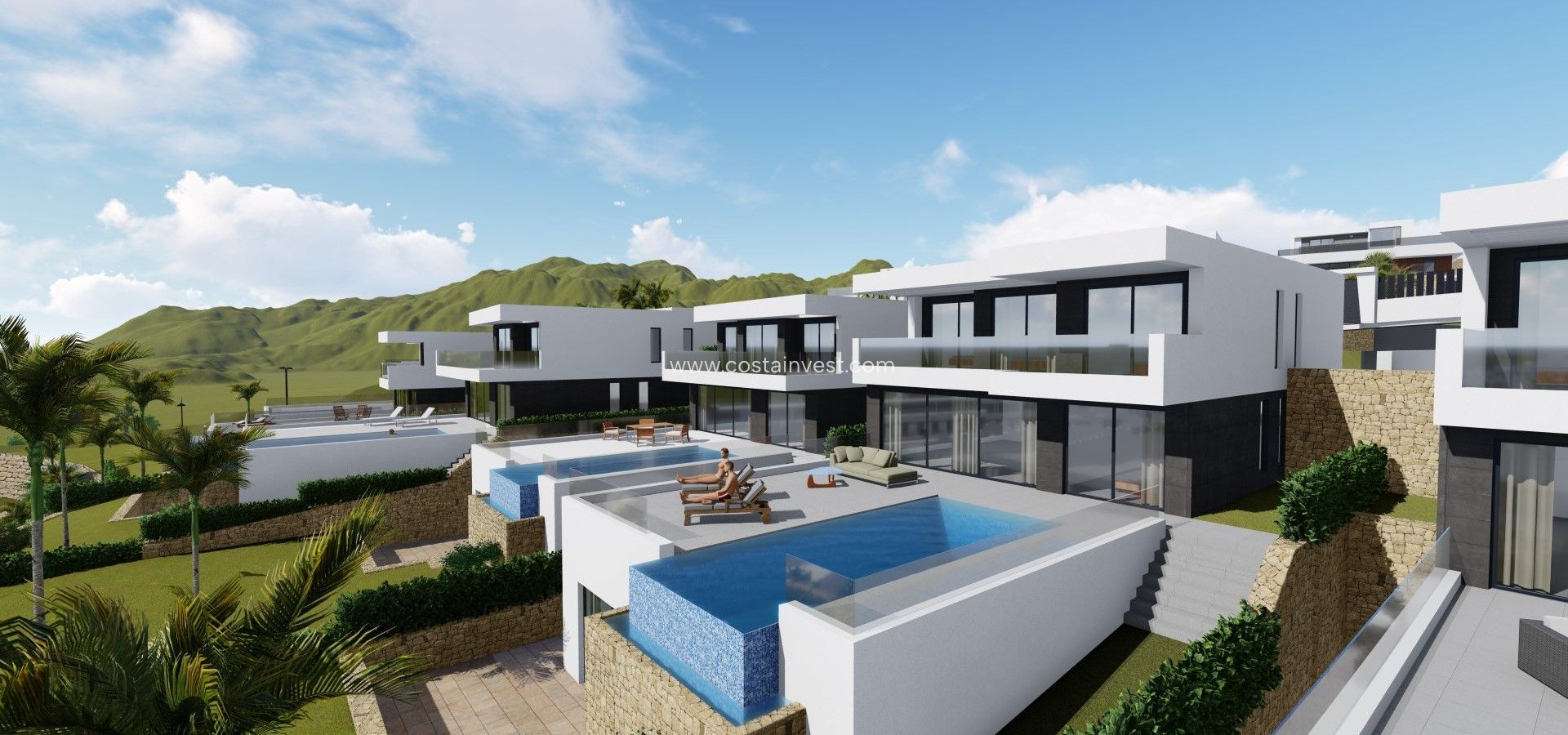 Nouvelle construction - Villa semi-détachée - Benidorm - Finestrat