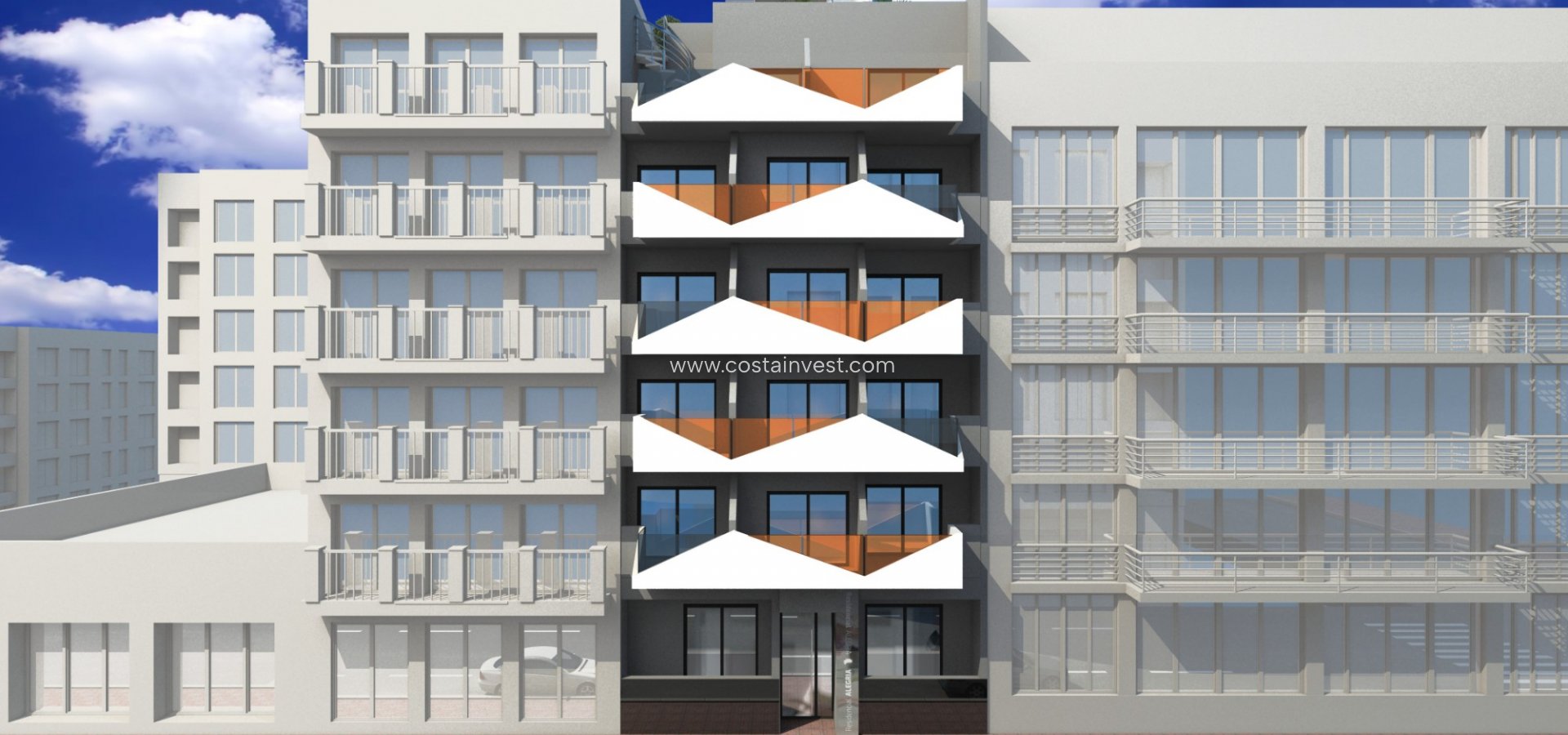 Nieuwbouw - Appartement - Torrevieja - Downtown