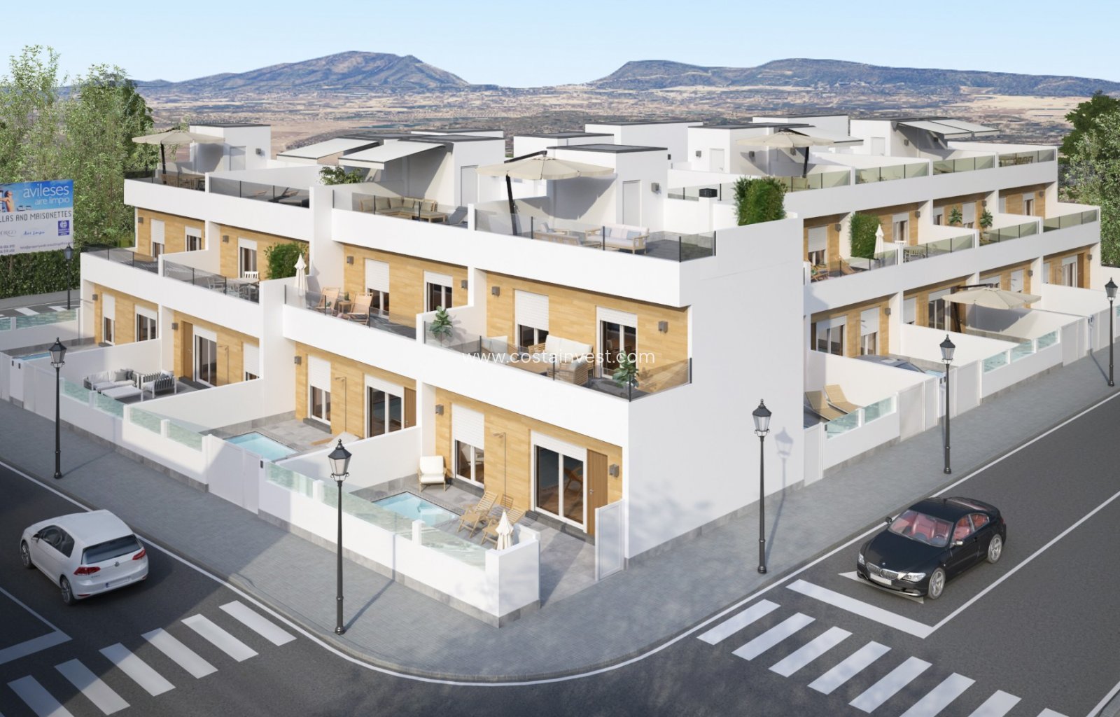 Nueva construcción  - Adosado - Murcia - Avileses