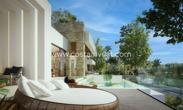 Nybygg - Frittstående villa - Ibiza - Roca Llisa
