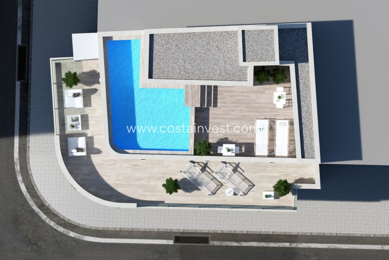 Appartement - Nieuwbouw - Torrevieja - Playa de los Locos