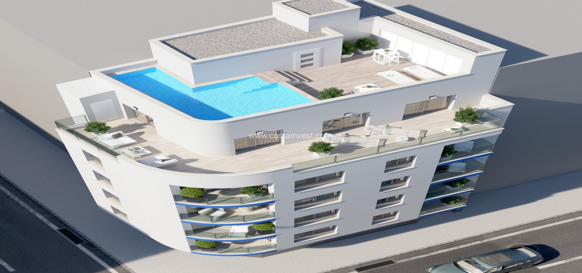 Nová stavba - Byt - Torrevieja - Playa de los Locos