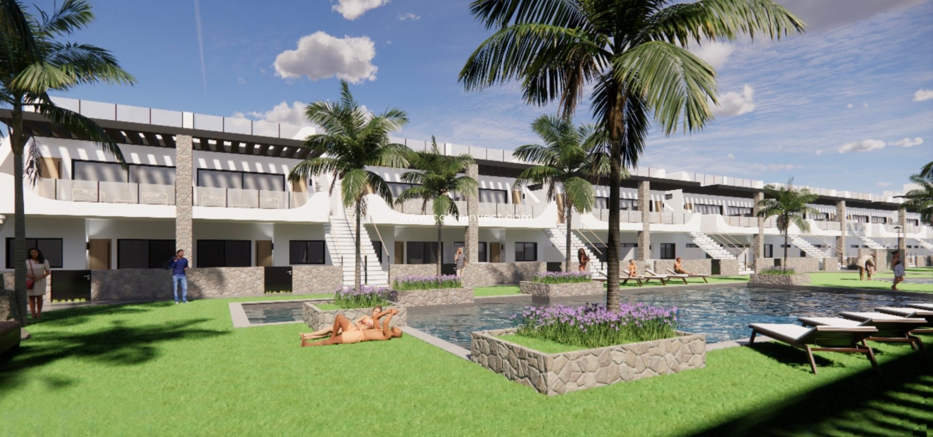 Construcția nouă - Apartament tip bungalow - Orihuela Costa - Punta Prima