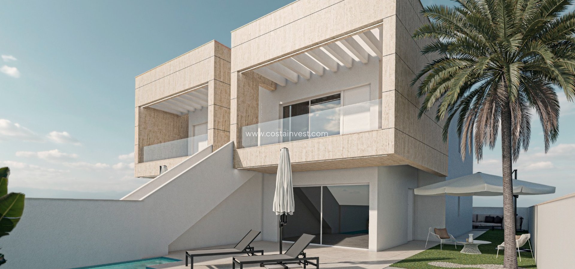 New Build - Top floor apartment - Santiago de la Ribera