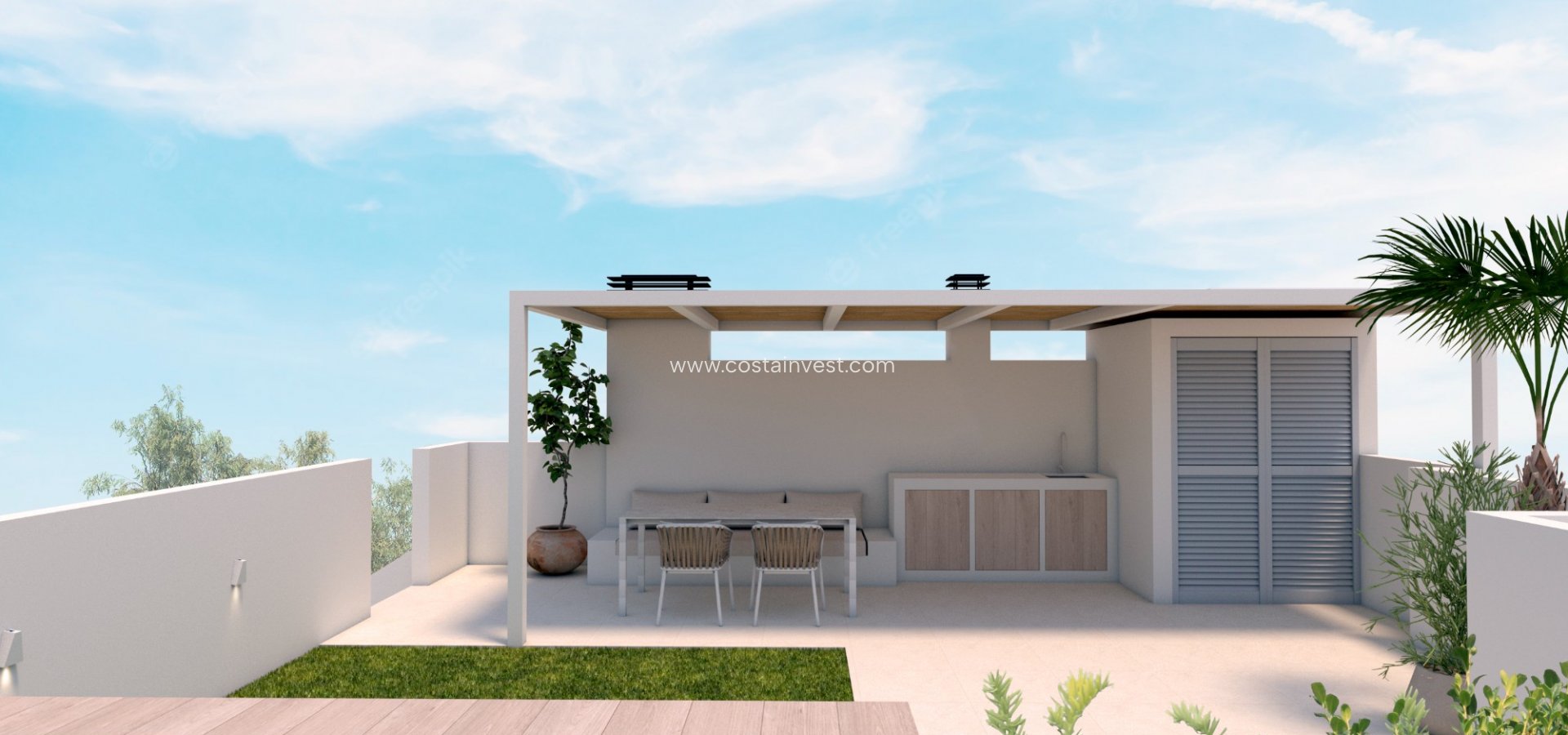 Construcția nouă - Apartament tip bungalow - Torre de la Horadada