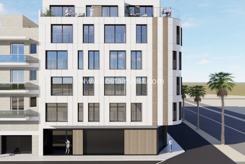 Apartamento en venta en Torrevieja zona Playa del Acequión