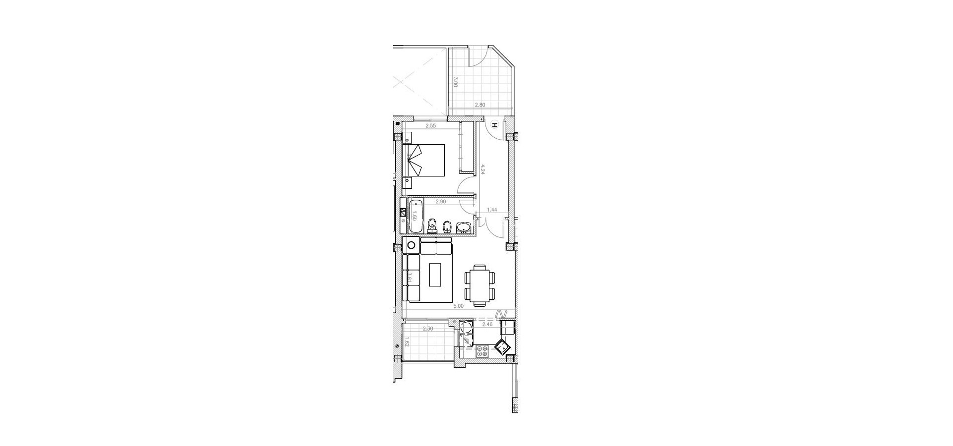 Resale - Apartment - Orihuela Costa - Lomas de Cabo Roig 
