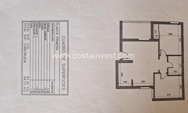 Resale - Penthouse - Orihuela Costa - Playa Flamenca
