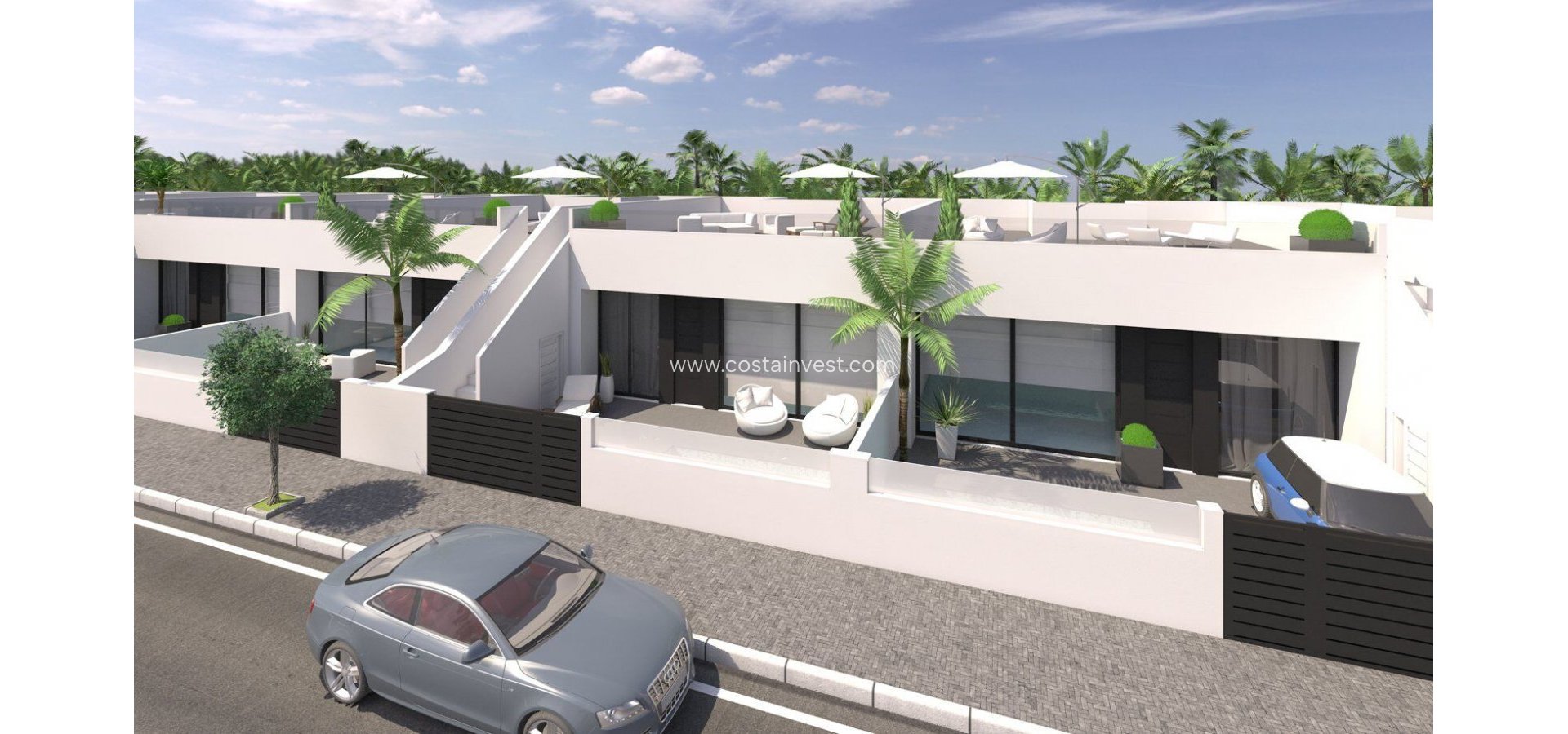 Construcția nouă - Casă duplex - San Pedro del Pinatar
