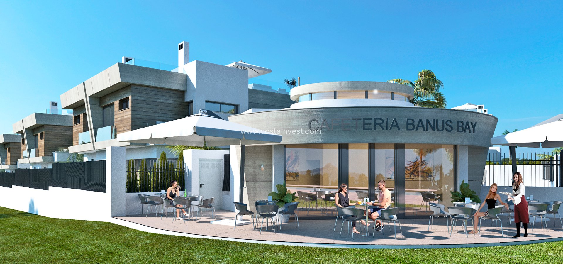 Construcția nouă - Casă semi independentă - Marbella 