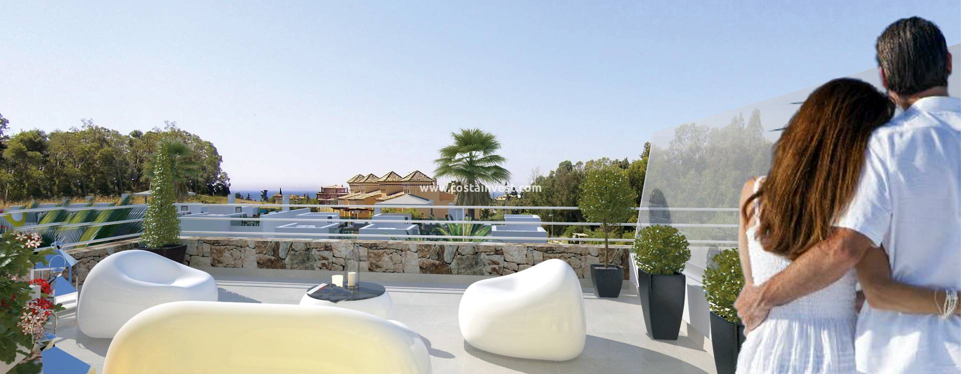 Construcția nouă - Casă duplex - Marbella 