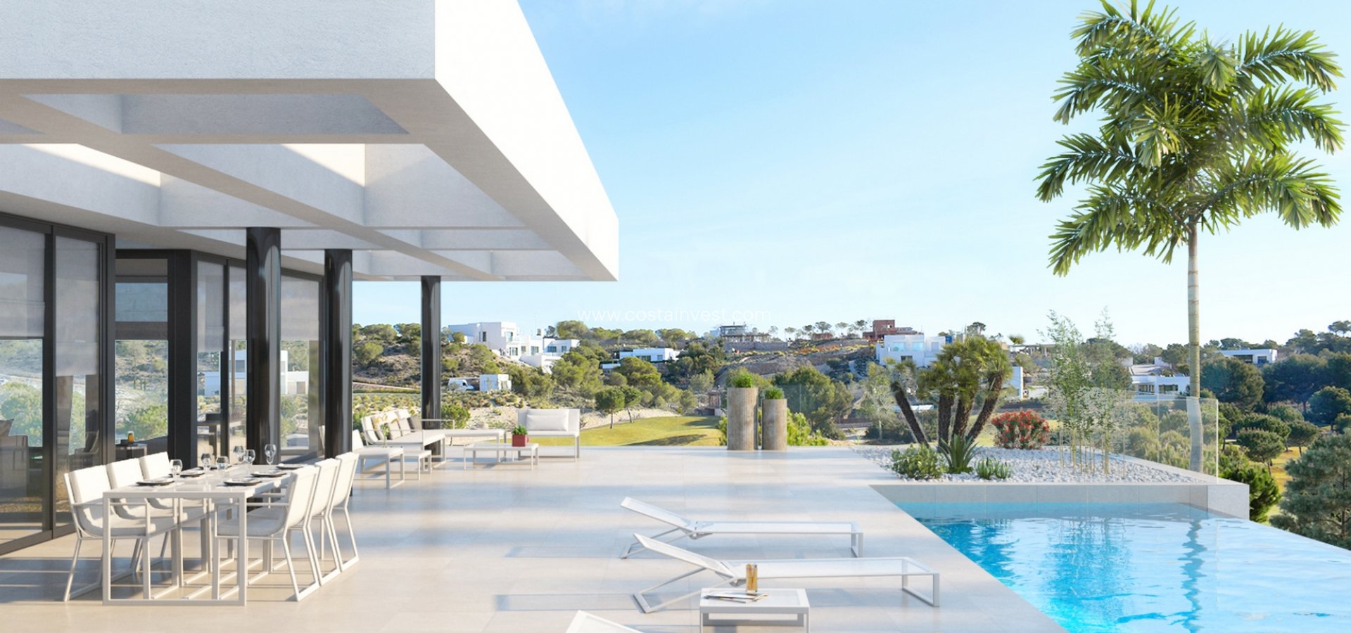 Nybyggnad - Fristående villa - Orihuela Costa - Colinas golf