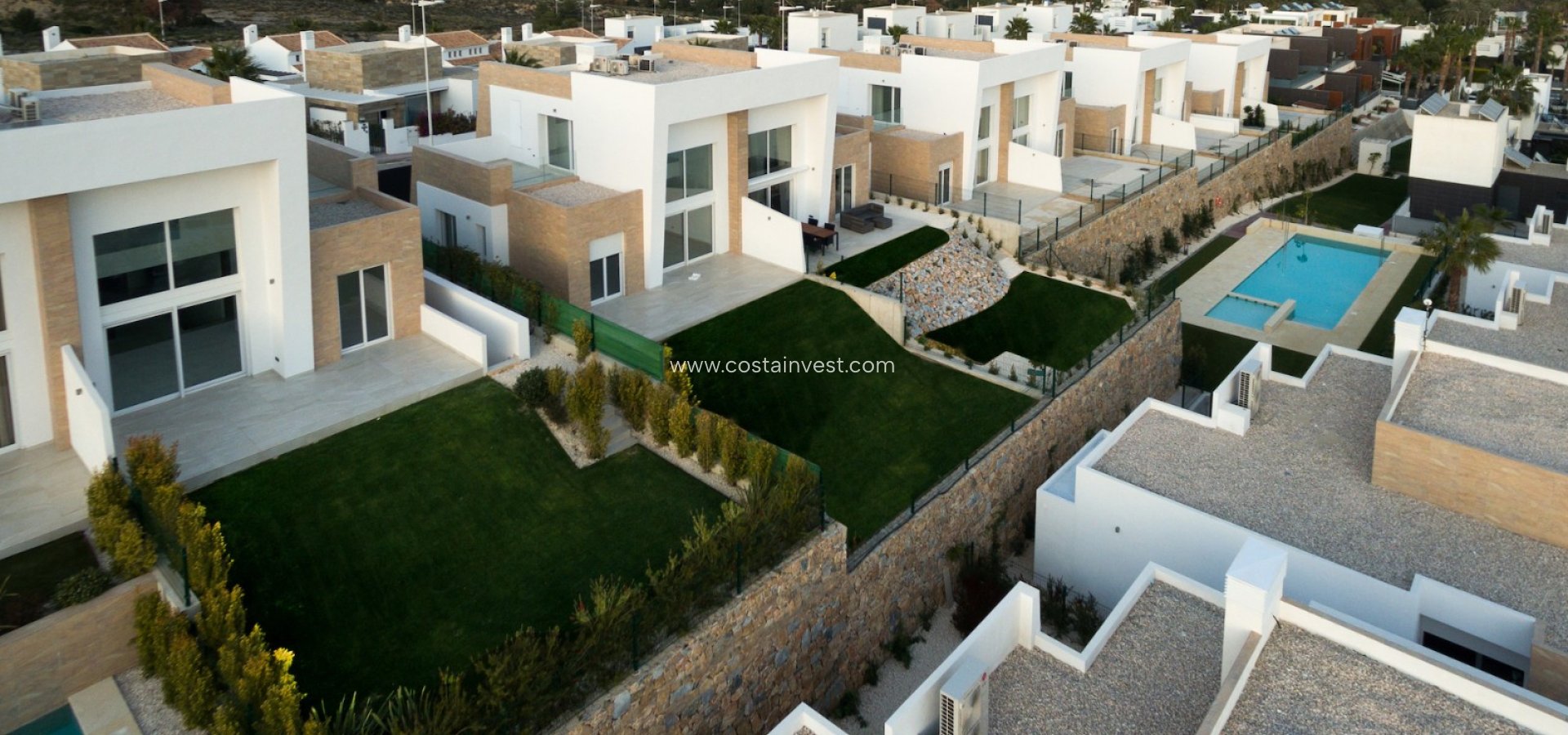Nouvelle construction - Villa semi-détachée - Algorfa - La Finca Golf