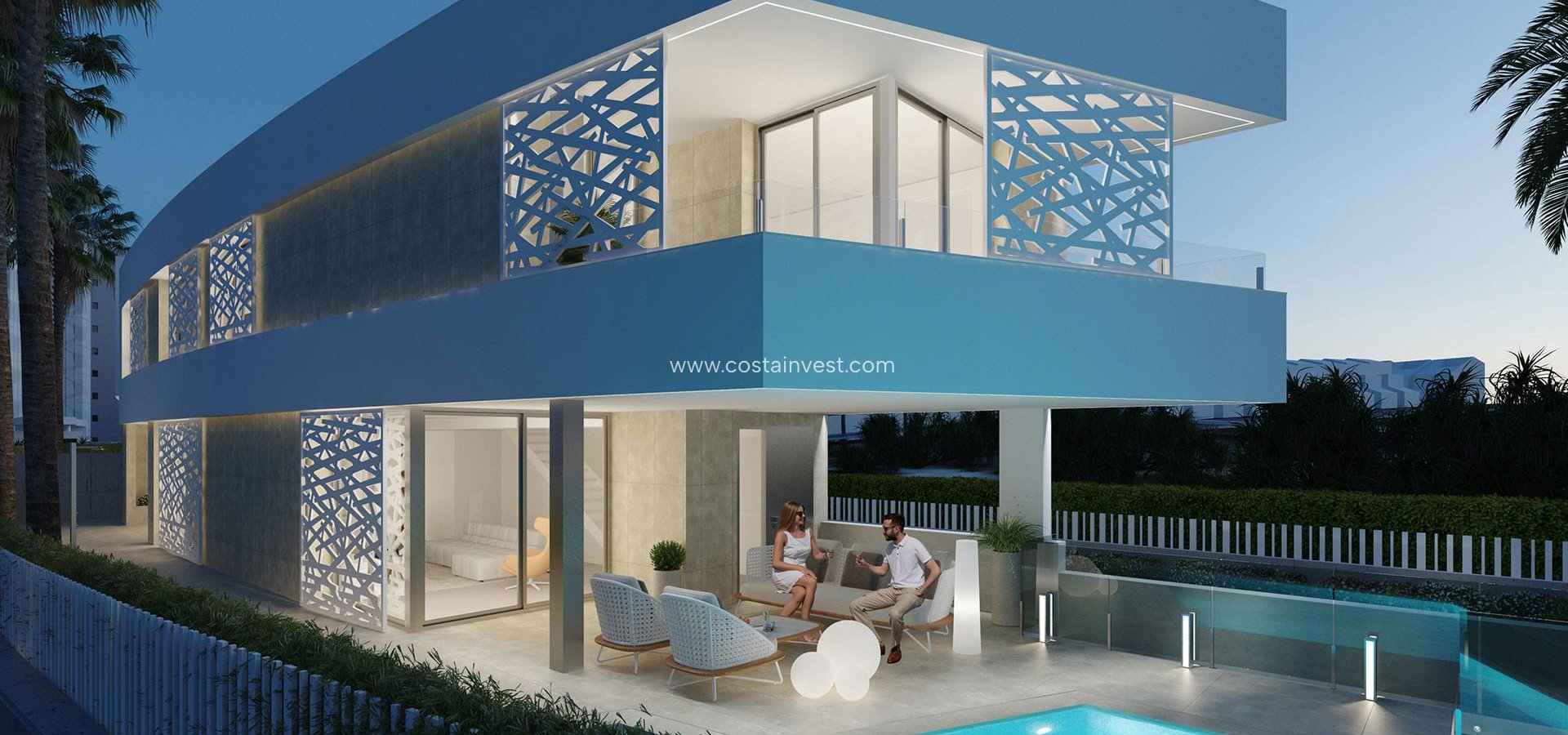Nybyggnad - Fristående villa - Alicante - Playa de San Juan