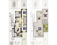 Nybyggnad - Lägenhet nedre plan - Benidorm - Polop