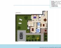 Construcția nouă - Apartament tip bungalow - Ciudad Quesada